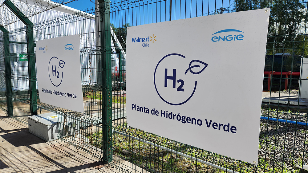 Walmart y Engie inauguraron el proyecto de hidrógeno verde para utilizar en sus procesos logísticos.