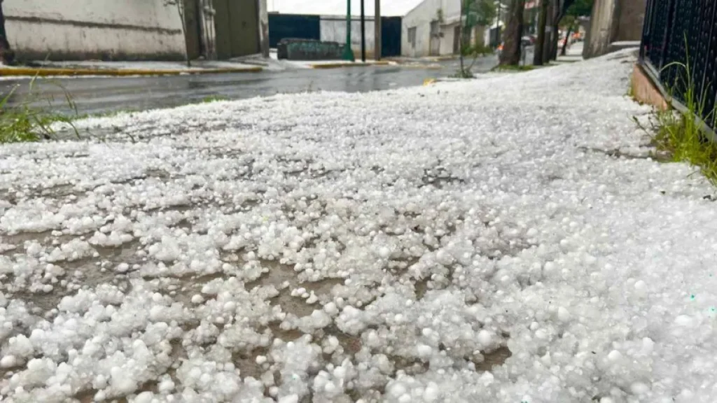 cambio climático granizo